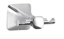 Gedy Cervino, крючок двойной, цвет хром