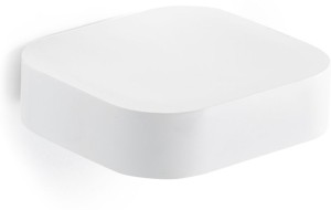 Gedy Outline, настенная металлическая мыльница, цвет белый матовый