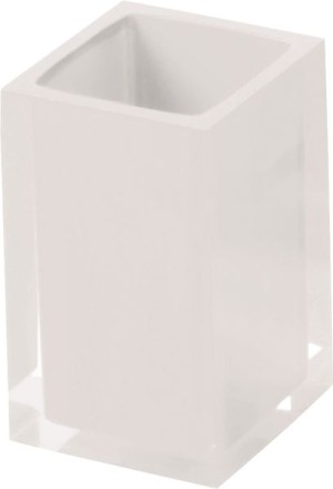 Gedy Rainbow, настольный стакан, цвет белый