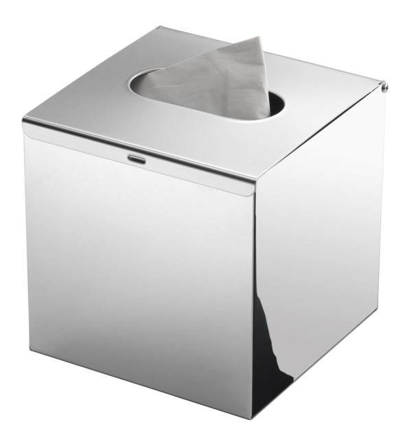 Gedy, емкость для бумажных салфеток, цвет хром