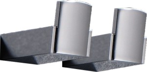 Gedy G-Kent, набор из 2-х крючков, цвет хром