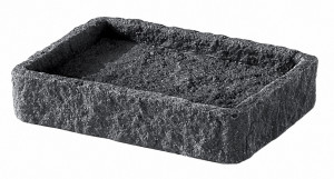 Gedy Aries, настольная мыльница, цвет антрацит