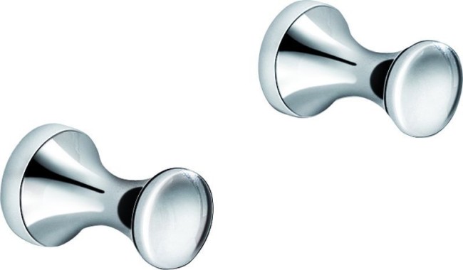 Gedy, набор из 2-х крючков, цвет хром