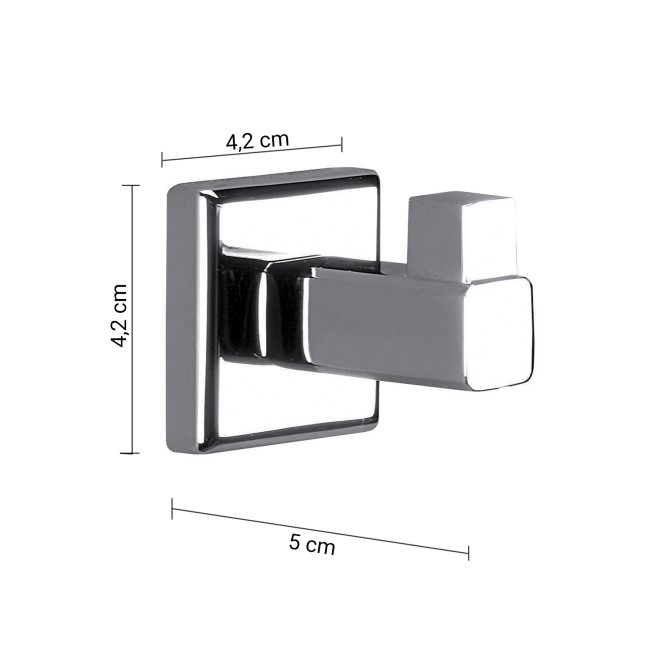 Gedy Colorado, крючок, цвет хром