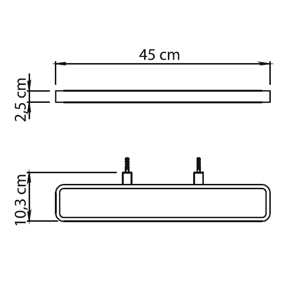 Gedy Lounge, верт./гориз. полотенцедержатель или держатель под мыльницу/стакан/дозатор, цвет черный матовый