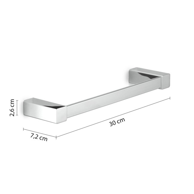 Gedy Spluga, полотенцедержатель, длина 30 см, цвет хром