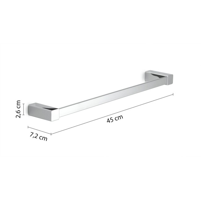 Gedy Spluga, полотенцедержатель, длина 45 см, цвет хром