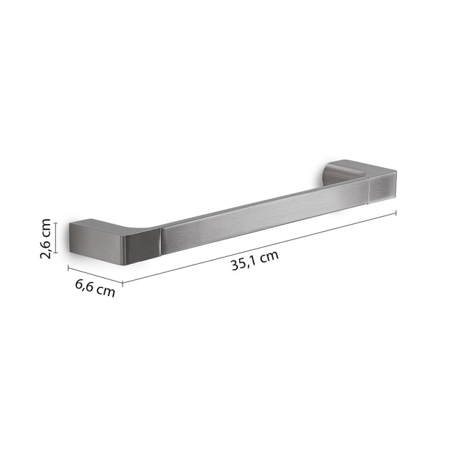 Gedy Pirenei, полотенцедержатель, длина 35 см, цвет хром зачищенный