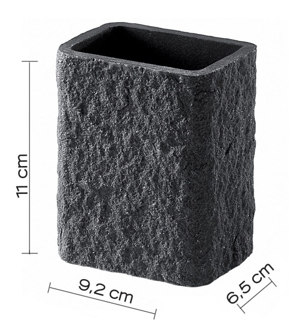 Gedy Aries, настольный стакан, цвет антрацит