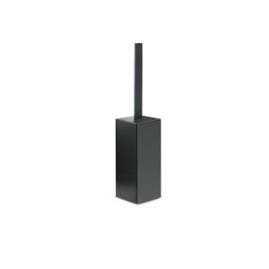 Gedy Lounge, напольный металлический ёрш, цвет черный матовый