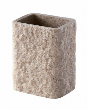 Gedy Aries, настольный стакан, цвет бежевый