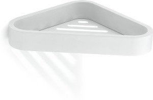 Gedy Outline, решётка угловая 1-уровневая, цвет белый матовый