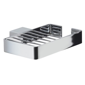 Gedy Lounge, настенная металлическая мыльница - решетка, цвет хром