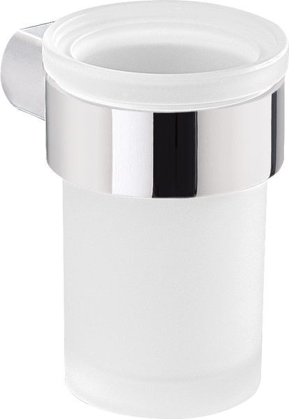 Gedy Pirenei настенный стеклянный стакан, цвет хром