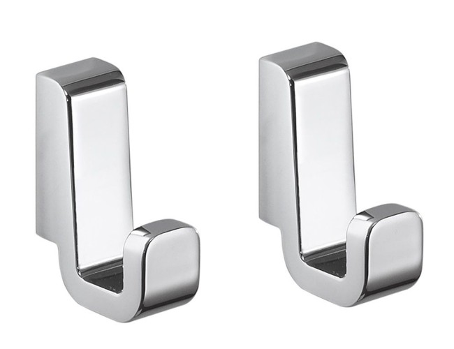 Gedy Samoa, набор из 2-х крючков, цвет хром