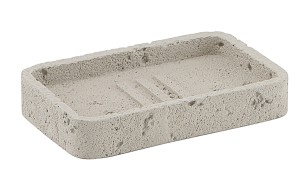 Gedy Ginevra, настольная мыльница, цвет серый