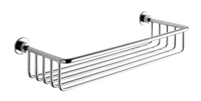 Gedy, решётка прямоугольная 1-уровневая (33х13хh7), цвет хром