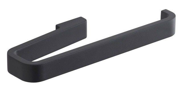 Gedy Samoa, полотенцедержатель - полукольцо, цвет черный матовый