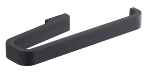 Gedy Samoa, полотенцедержатель - полукольцо, цвет черный матовый