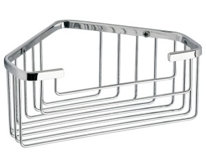 Gedy, решётка угловая 1-уровневая (20х15,1хh8), цвет хром