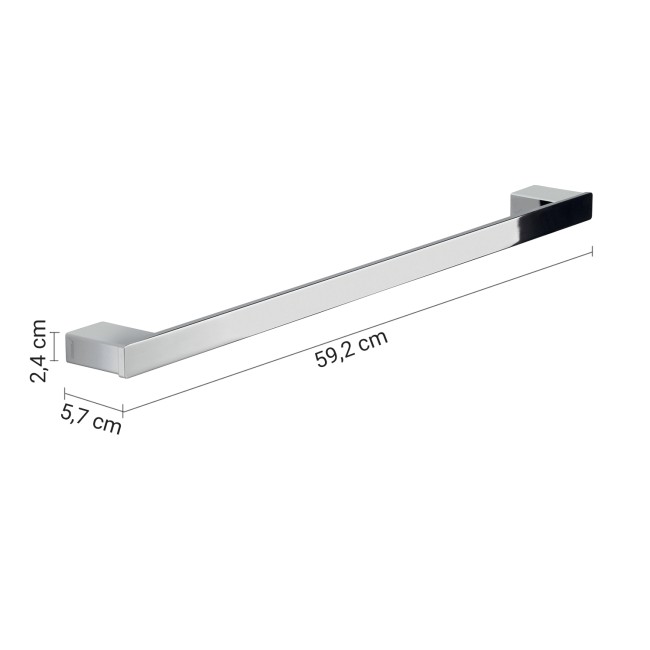 Gedy Lounge, полотенцедержатель, длина 59.2, цвет хром