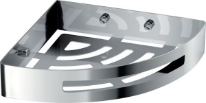 Gedy, решётка угловая 1-уровневая (21х21хh4,5), цвет хром