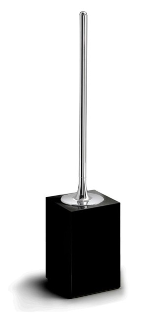 Gedy Sofia, напольный ерш, цвет черный матовый