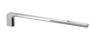 Gedy Pirenei, полотенцедержатель одинарный (не поворотный), цвет хром