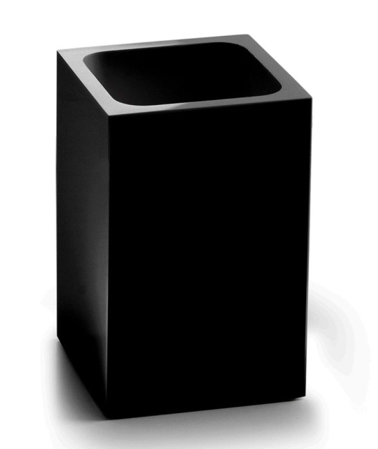 Gedy Sofia, настольный стакан, цвет черный матовый