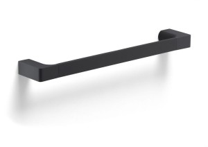 Gedy Pirenei, полотенцедержатель, длина 35 см, цвет черный матовый