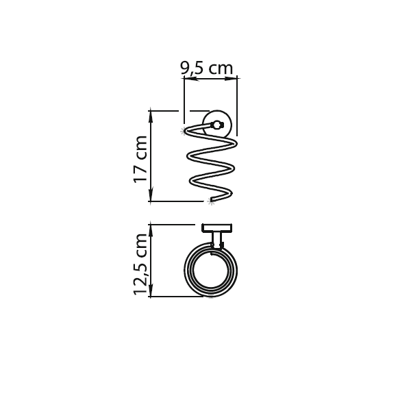 Gedy Eros, держатель для фена, цвет хром
