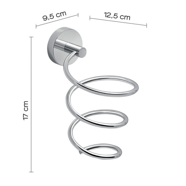 Gedy Eros, держатель для фена, цвет хром