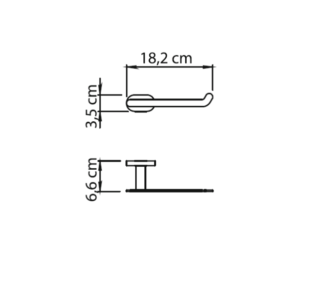 Gedy Bernina, бумагодержатель, цвет хром