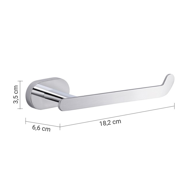 Gedy Bernina, бумагодержатель, цвет хром