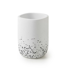 Gedy Layla, настольный стакан, цвет белый матовый