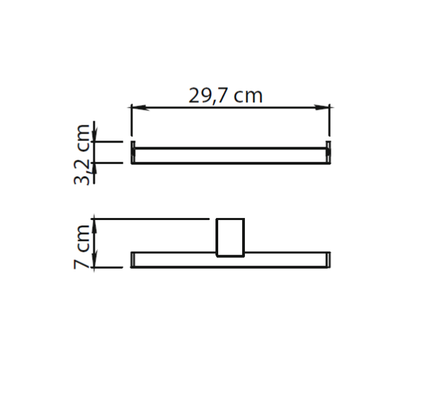 Gedy Canarie, бумагодержатель двойной, цвет хром