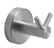 Gedy Project, крючок двойной, цвет хром зачищенный