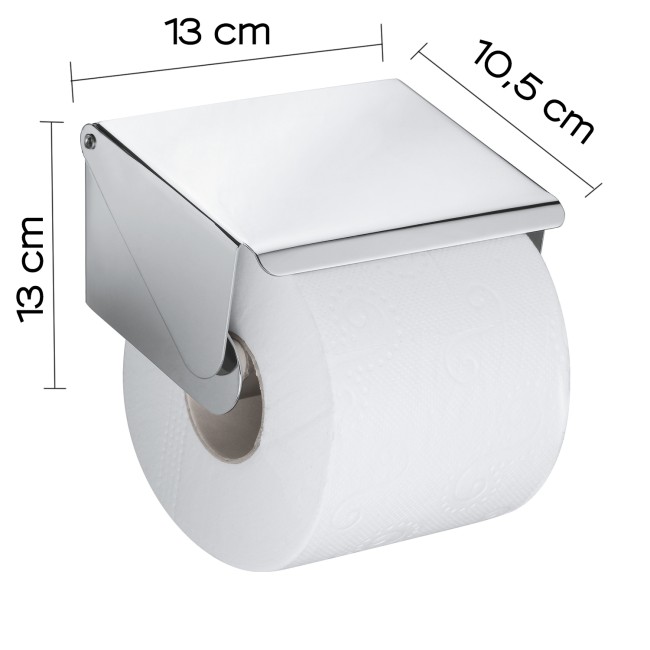 Gedy Canarie, бумагодержатель с крышкой, цвет хром