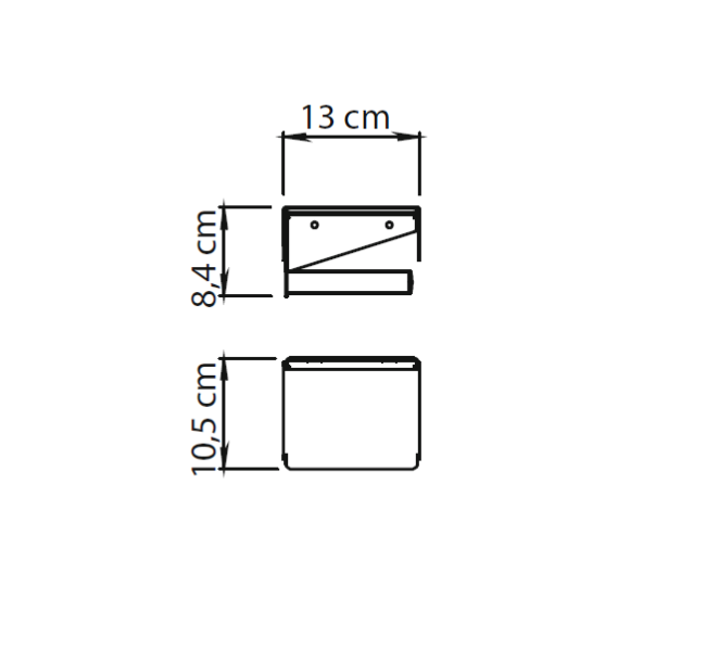 Gedy Canarie, бумагодержатель с крышкой, цвет хром