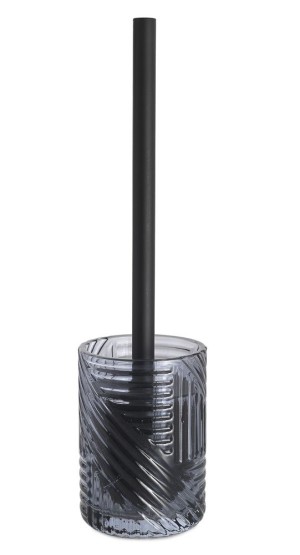 Gedy Corinne, напольный стеклянный ерш, цвет голубой