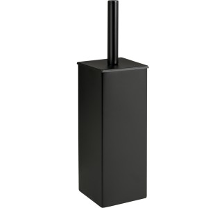 Gedy Teseo, напольный металлический ёрш, цвет черный матовый