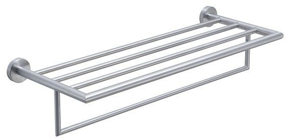 Gedy Project, полка для полотенец, цвет хром зачищенный