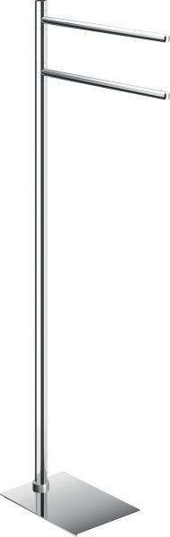 Gedy Trilly, стойка: 2 полотенцедержателя, цвет хром