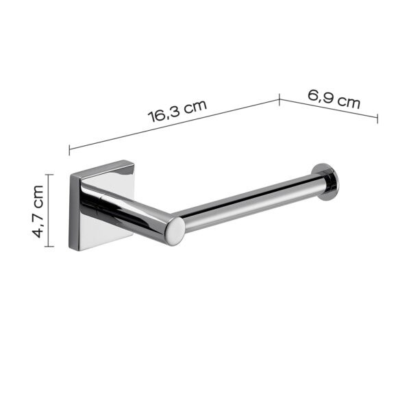 Gedy Fuji, бумагодержатель, цвет хром