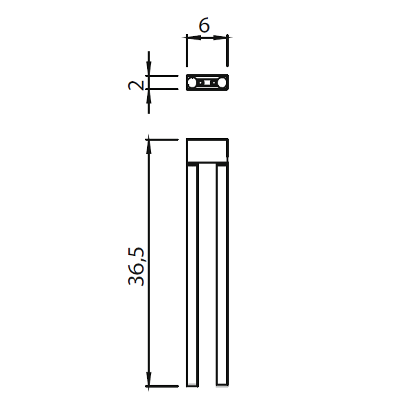 Gedy Canarie, полотенцедержатель двойной поворотный, цвет хром